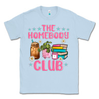 Dusty Blue the homebody club Classic Tee - JahusDesignShop