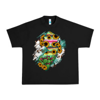 Black New jersey State Map Urban Heavy Tee - RanaPortraitStore