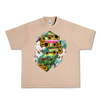 Burro New jersey State Map Urban Heavy Tee - RanaPortraitStore