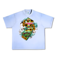 Grape Ice New jersey State Map Urban Heavy Tee - RanaPortraitStore