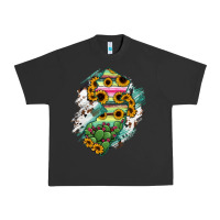 Pigment Black New jersey State Map Urban Heavy Tee - RanaPortraitStore