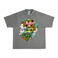 Tornado New jersey State Map Urban Heavy Tee - RanaPortraitStore