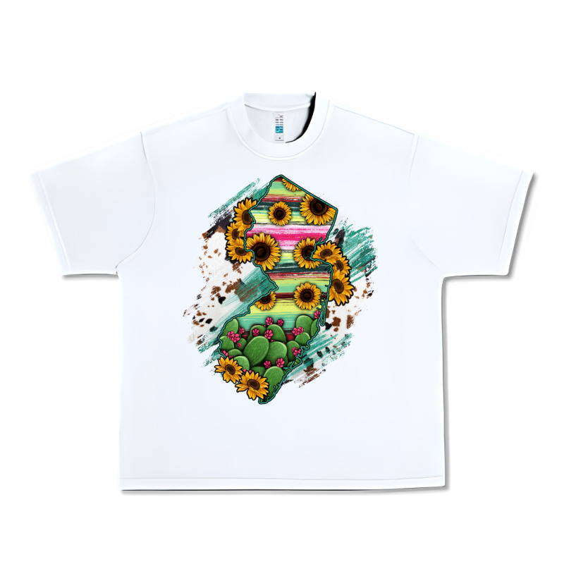 New Jersey State Map Urban Heavy Tee by RanaPortraitStore | Teevron