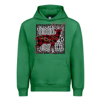 Emerald Christmas Deer Urban Hoodie - Bettercallsaul
