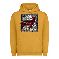 Pigment Peanut Butter Christmas Deer Urban Hoodie - Bettercallsaul