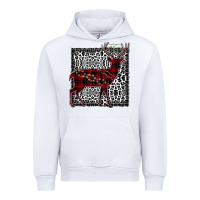 White Christmas Deer Urban Hoodie - Bettercallsaul