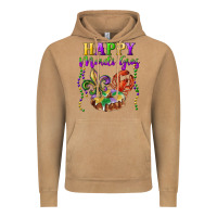 Vintage Camel Happy Mardi Gras Fleur De Lis King Cake Crawfish Vintage Hoodie - RanaPortraitStore