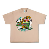 Burro New York State Map Urban Heavy Tee - RanaPortraitStore