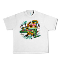 Lunar Rock New York State Map Urban Heavy Tee - RanaPortraitStore