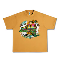 Peanut Butter New York State Map Urban Heavy Tee - RanaPortraitStore