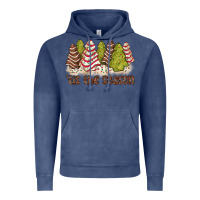 Vintage Denim tis the season little debbie tree cakes Vintage Hoodie - JahusDesignShop