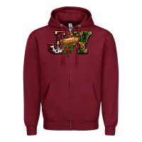 Burgundy joy with baby jesus ado Zipper Hoodie - AdoDesignShop