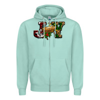Joy With Baby Jesus Ado Zipper Hoodie | Teevron