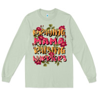 Matcha praying mama raising warriors Long Sleeve Tee - JahusDesignShop