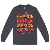 Smoke praying mama raising warriors Long Sleeve Tee - JahusDesignShop