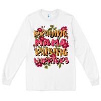 White praying mama raising warriors Long Sleeve Tee - JahusDesignShop