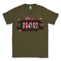 Army Green she is mom compliment words Classic Tee - JahusDesignShop