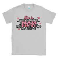 Moon Dust she is mom compliment words Classic Tee - JahusDesignShop