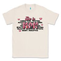 Natural she is mom compliment words Classic Tee - JahusDesignShop