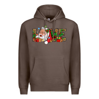 Love And Santa With Gift Boxes Premium Hoodie | Teevron