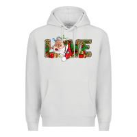 Dove Grey Love And Santa With Gift Boxes Premium Hoodie - BundleAndBundleShop