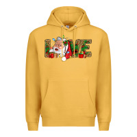 Mustard Love And Santa With Gift Boxes Premium Hoodie - BundleAndBundleShop