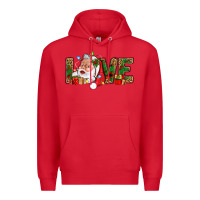 Red Love And Santa With Gift Boxes Premium Hoodie - BundleAndBundleShop