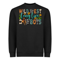 Black wild west long live cowboys Heavyweight Sweatshirt - Zillion Design Studio