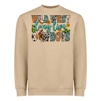 Mushroom wild west long live cowboys Heavyweight Sweatshirt - Zillion Design Studio