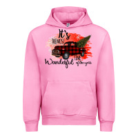 Fuchsia Pink It s The Most Wonderful Time Of The Year Urban Hoodie - Bettercallsaul