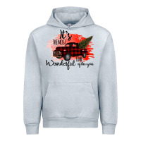 Heather Grey It s The Most Wonderful Time Of The Year Urban Hoodie - Bettercallsaul