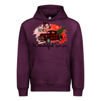 Mauve Wine It s The Most Wonderful Time Of The Year Urban Hoodie - Bettercallsaul
