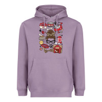 Lavender can't talk right now i'm busy doing dog mom Heavyweight Hoodie - MaliasSmallBusiness
