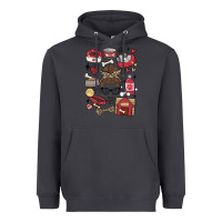 Smoke can't talk right now i'm busy doing dog mom Heavyweight Hoodie - MaliasSmallBusiness