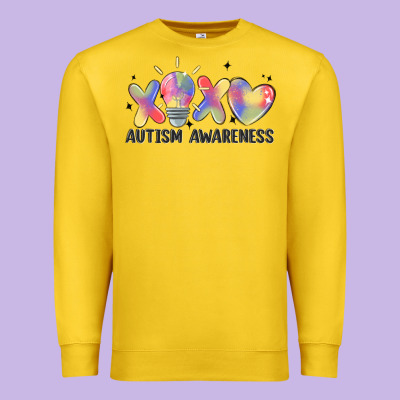 Autism Awareness Premium Sweatshirt Designed By Maliassmallbusiness