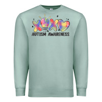 Seafoam autism awareness Premium Sweatshirt - MaliasSmallBusiness