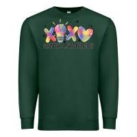 Sports Green autism awareness Premium Sweatshirt - MaliasSmallBusiness