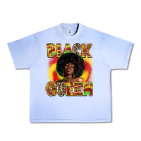 Grape Ice Black queen juneteenth Urban Heavy Tee - Zillion Design Studio