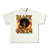 Pistachio Black queen juneteenth Urban Heavy Tee - Zillion Design Studio