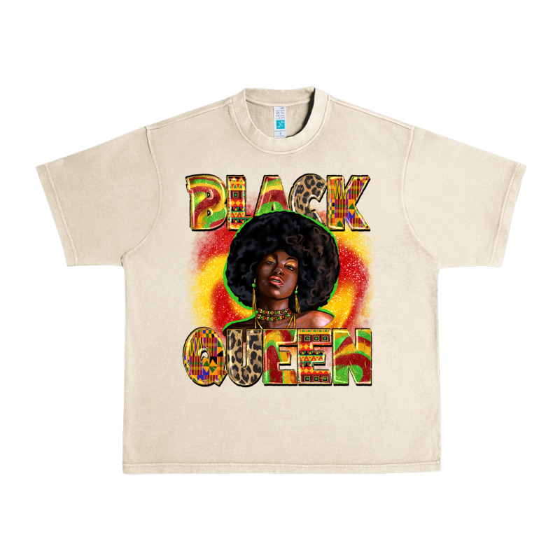 Black Queen Juneteenth Urban Heavy Tee by Zillion Design Studio | Teevron