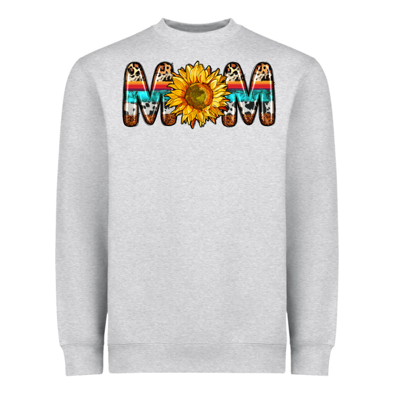 Mom Sunflower Heavyweight Sweatshirt by Zillion Design Studio | Teevron