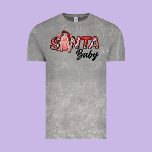 Santa Baby Vintage Tee Designed By Ranaportraitstore