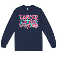 Navy cancer pick up the wrong girl Long Sleeve Tee - AdoDesignShop