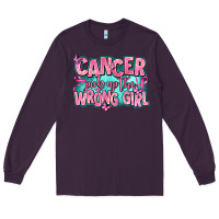 Plum cancer pick up the wrong girl Long Sleeve Tee - AdoDesignShop