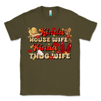 Army Green kinda house wife kinda thug wife Classic Tee - JahusDesignShop