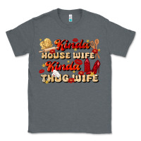 Charcoal Heather kinda house wife kinda thug wife Classic Tee - JahusDesignShop