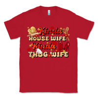 Red kinda house wife kinda thug wife Classic Tee - JahusDesignShop