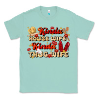 Seafoam kinda house wife kinda thug wife Classic Tee - JahusDesignShop