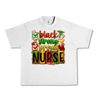 Lunar Rock Black strong proud Nurse juneteeenth Urban Heavy Tee - Zillion Design Studio