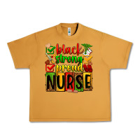 Peanut Butter Black strong proud Nurse juneteeenth Urban Heavy Tee - Zillion Design Studio
